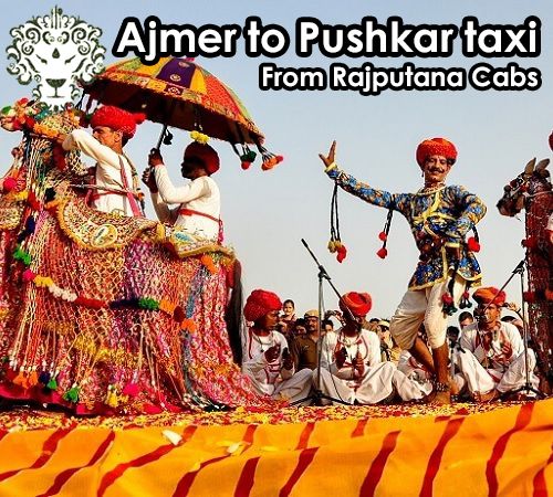 Ajmer to Pushkar taxi from Rajputana Cabs