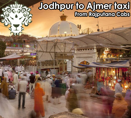 Jodhpur to Ajmer Taxi cab from Rajputana Cabs
