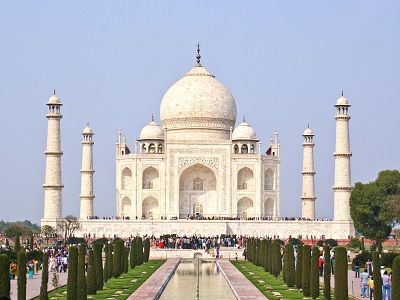 Taj Mahal at Agra UP