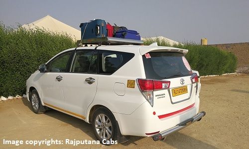 Toyota Crysta car from Rajputana Cabs