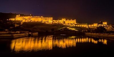 Amber fort night view