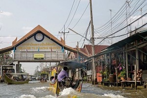 Floating market of Bangkok th