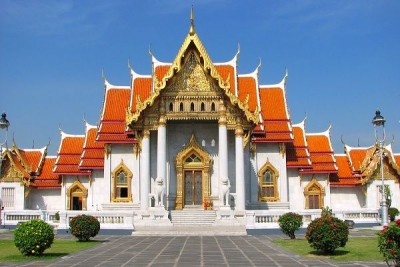 Wat Benchamabophit temple Bangkok th