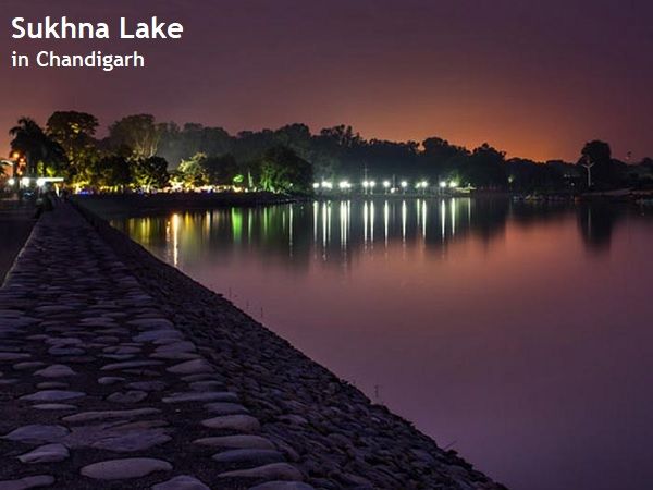 Sukhna Lake in Chandigarh
