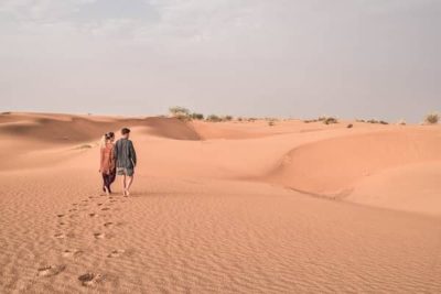 Jaisalmer sam sand dunes view