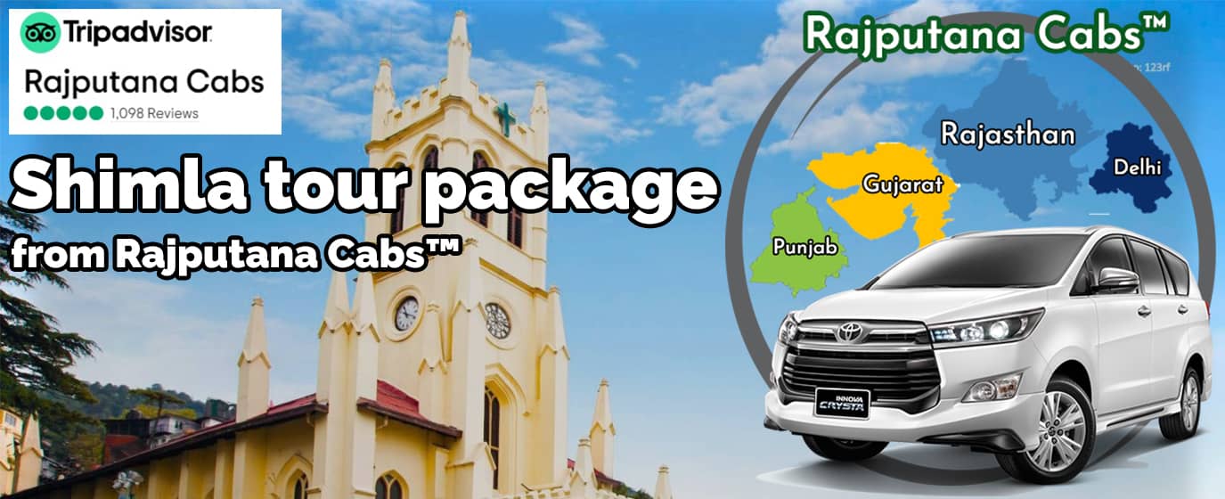 shimla tour from Jaipur Rajputana Cabs