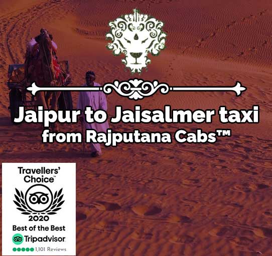 jaipur to jaisalmer taxi from rajputana cabs