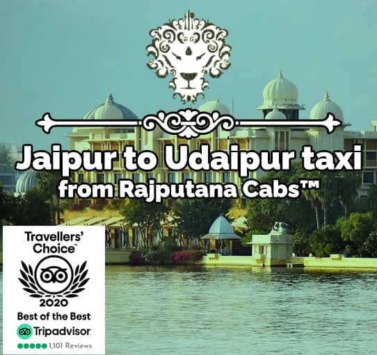 jaipur to udaipur taxi from rajputana cabs
