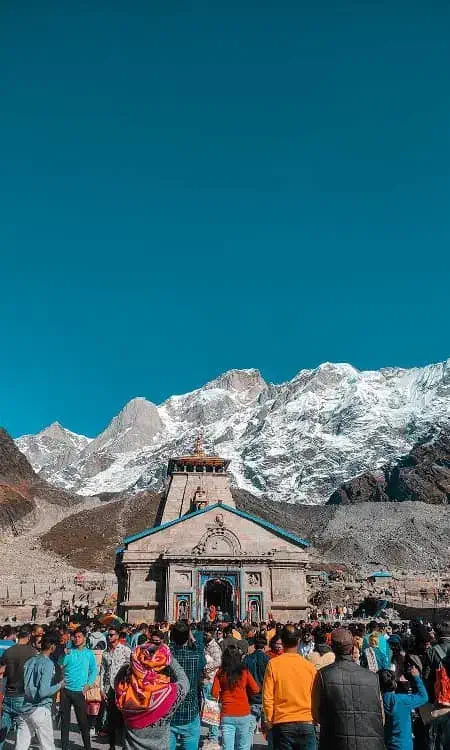 kedarnath dham temple and valley
