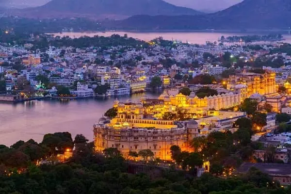 udaipur city palace view