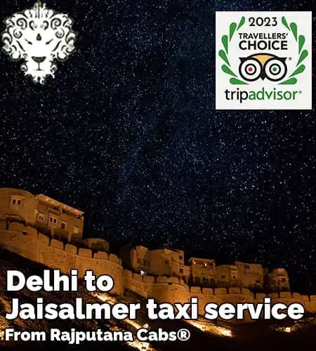 delhi jaisalmer taxi from rajputana cabs