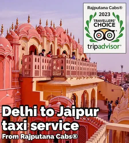 delhi to jaipur taxi from rajputana cabs