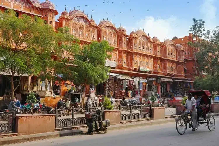 jaipur market street view