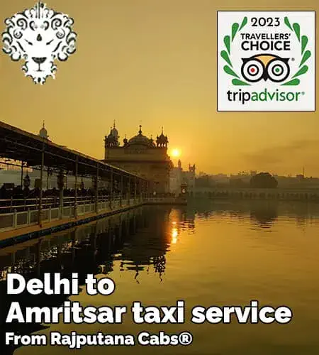 delhi amritsar taxi
