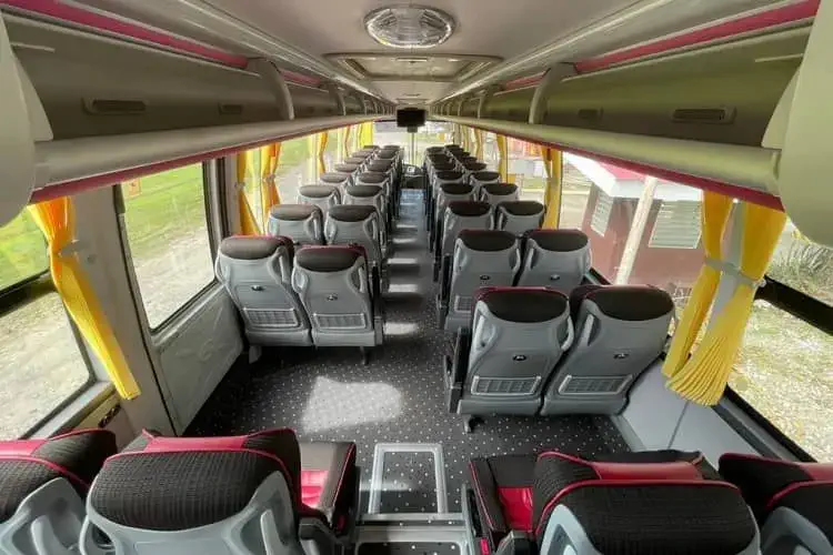 bus inside view