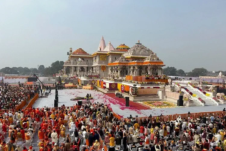 ayodhya ram temple view