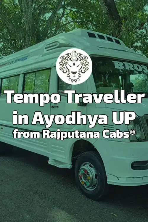 tempo traveller in Ayodhya from rajputana cabs